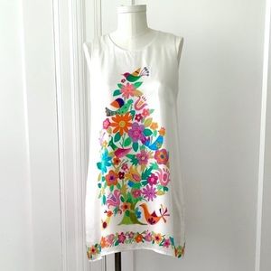 Silk Shift Tank Dress